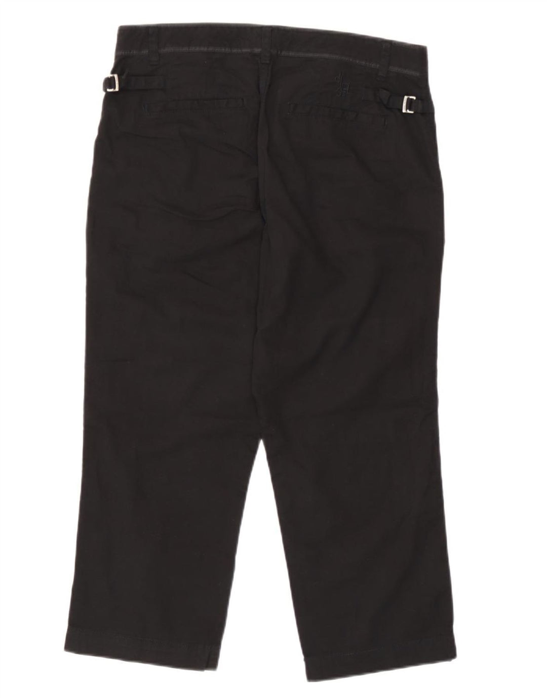 Diesel Damen Caprihose W34 L22 Schwarze Baumwolle