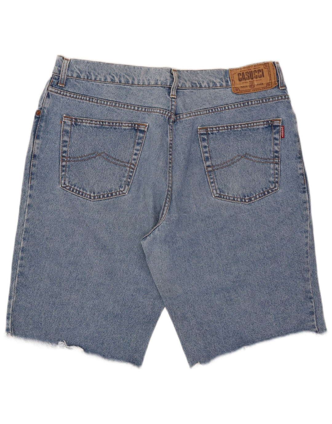Casucci Herren Jeansshorts W36 Große blaue Baumwolle