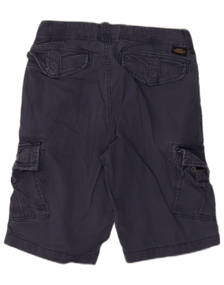 Superdry Herren Cargoshorts W28 Small Marineblau