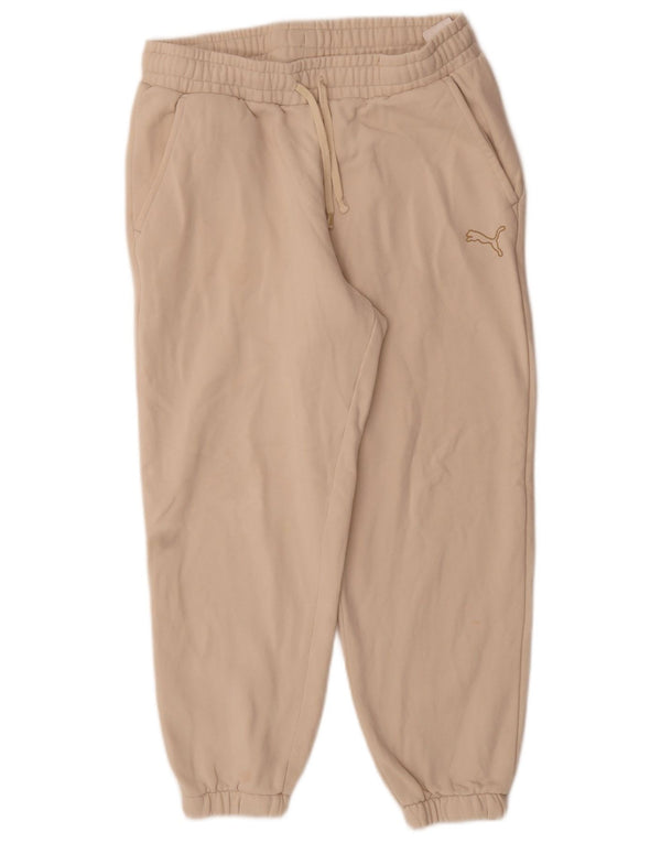 Puma Damen Trainingshose Jogger UK 14 Medium Beige