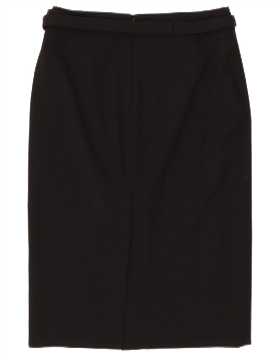 CALVIN KLEIN Damen Bleistiftrock US 2 XS W28 Schwarz Polyester