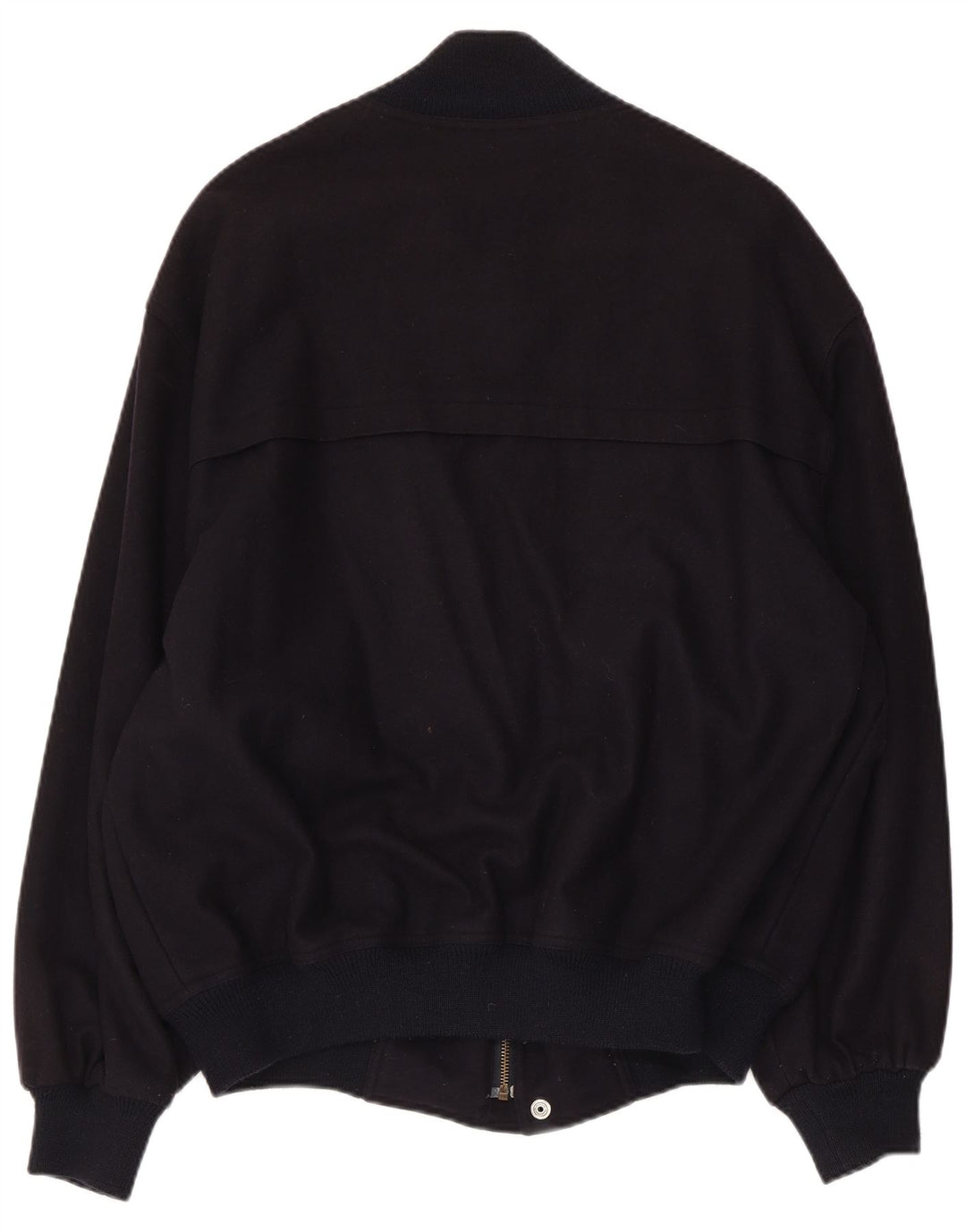 WHITE SAILS Herren Bomberjacke IT 54 2XL Marineblaue Wolle