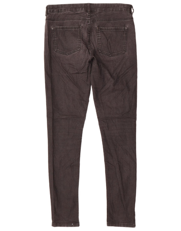 Oasis Damen Skinny Jeans UK 12 Medium W32 L32 Grau Baumwolle