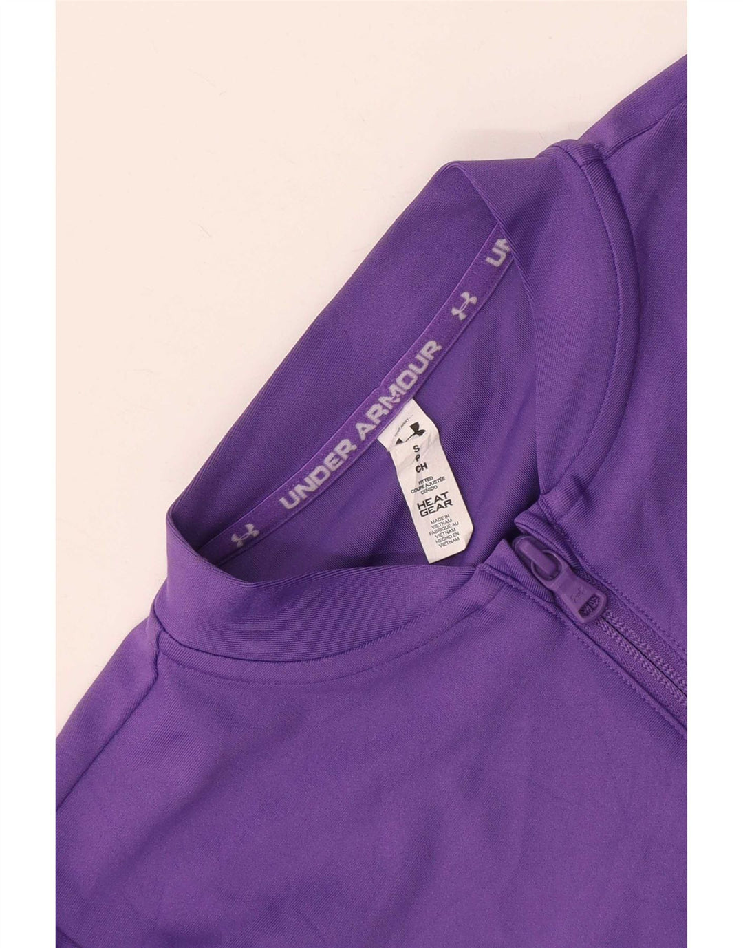 Under Armour Damen Crop Pullover Trainingsanzug Top UK 10 Small Lila