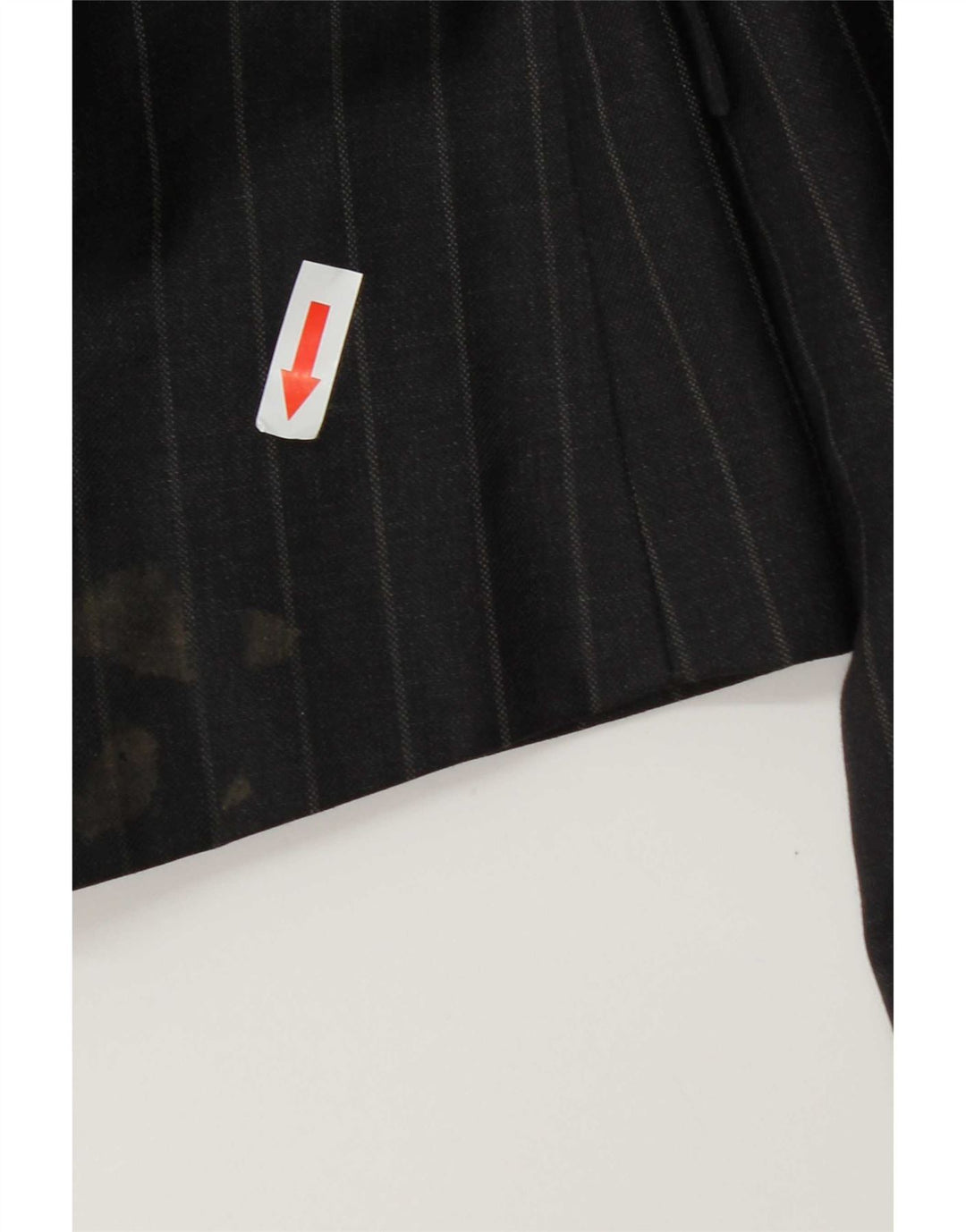 Marks & Spencer Herren-Blazer mit 2 Knöpfen, UK 44, XL, graue Nadelstreifenwolle