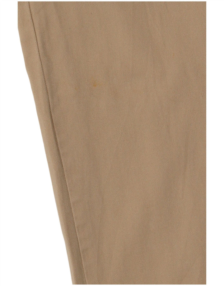 J. Crew Damen Slim Fit Chinohose W32 L30 Beige Baumwolle