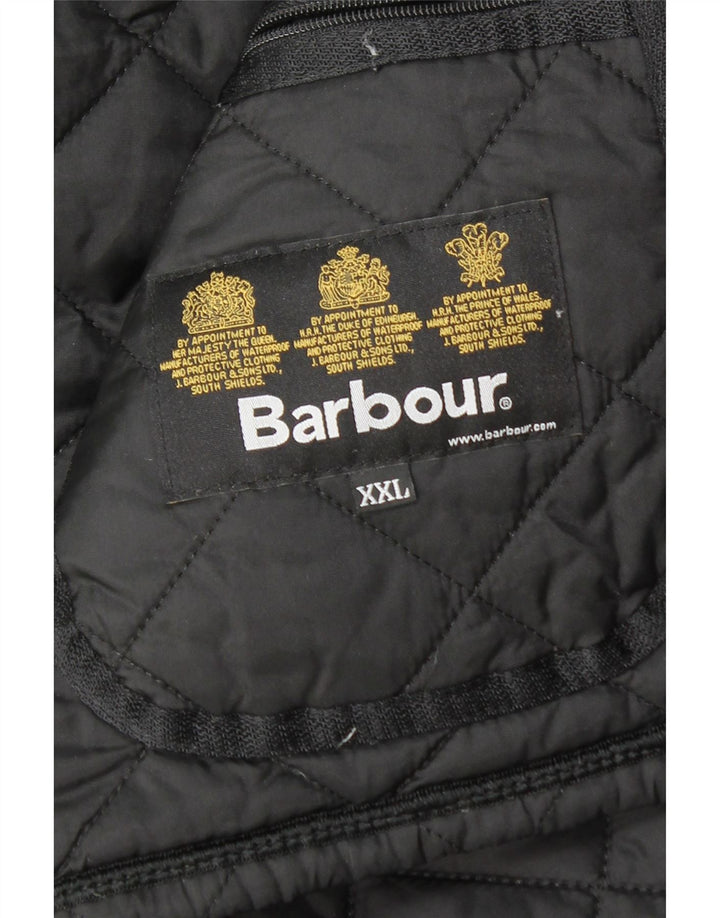 BARBOUR Damen Steppjacke UK 20 2XL Schwarz Polyamid