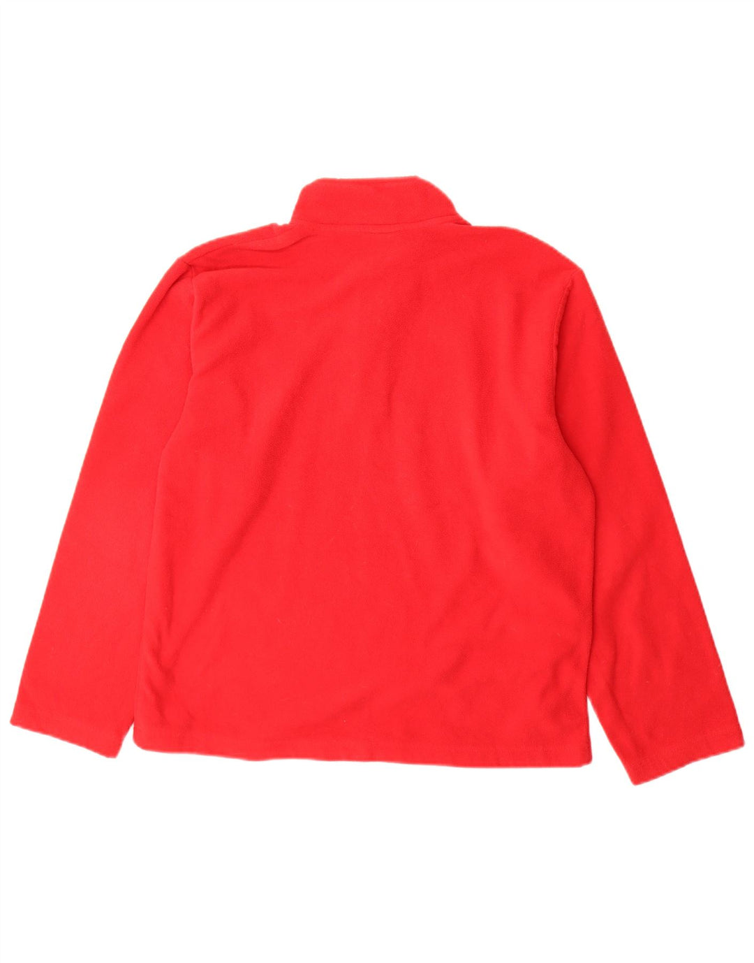 STARTER Jungen-Fleecepullover mit Reißverschluss am Hals, 15–16 Jahre, 2XL, rotes Polyester