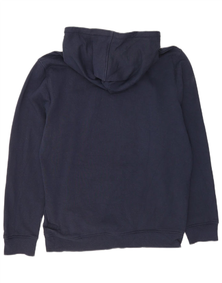 Fat Face Herren-Kapuzenpullover aus Baumwolle in mittlerem Marineblau