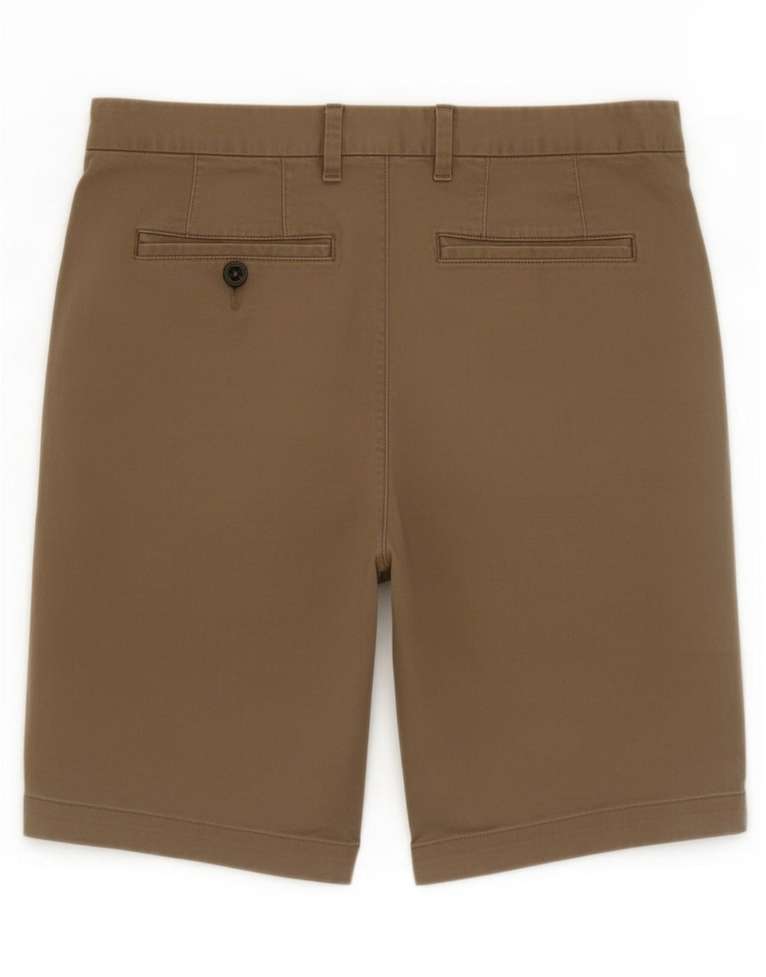 Ted Baker Herren-Chino-Shorts, W30, mittlere Khaki-Baumwolle