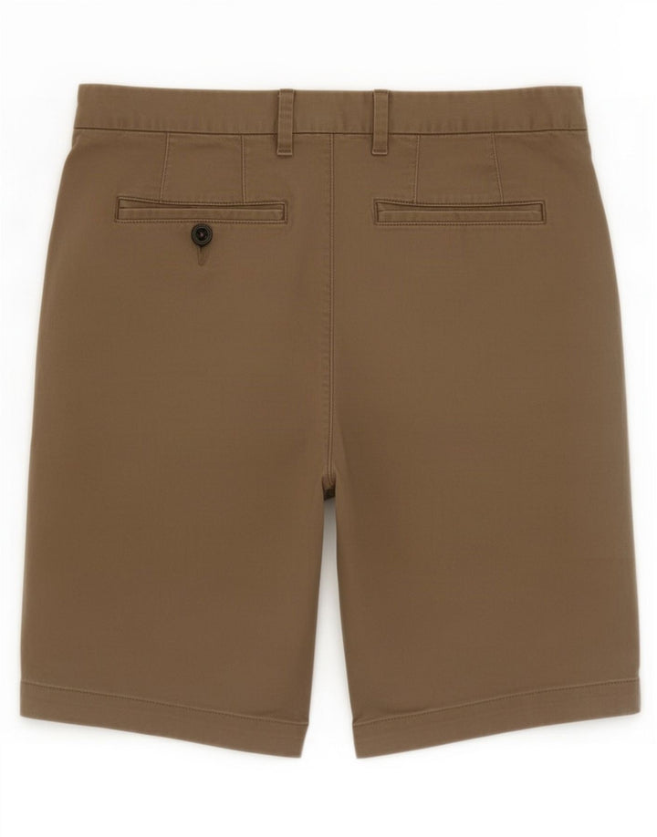 Ted Baker Herren-Chino-Shorts, W30, mittlere Khaki-Baumwolle