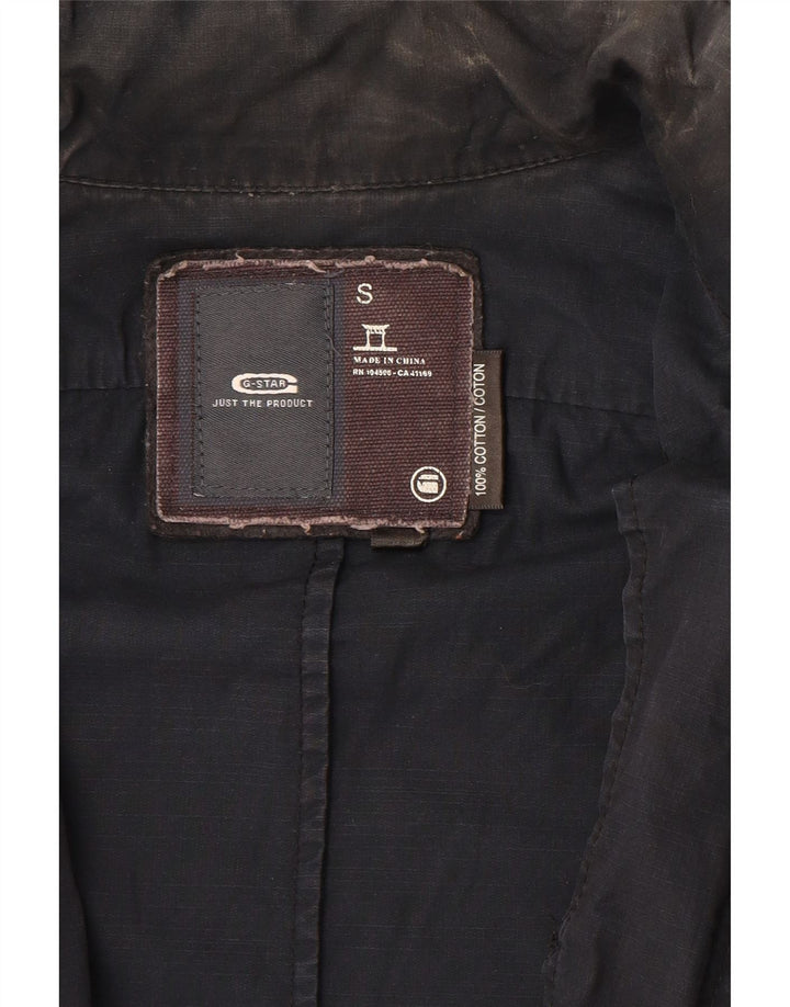 G-Star Herren-Militärjacke, klein, marineblau, Baumwolle