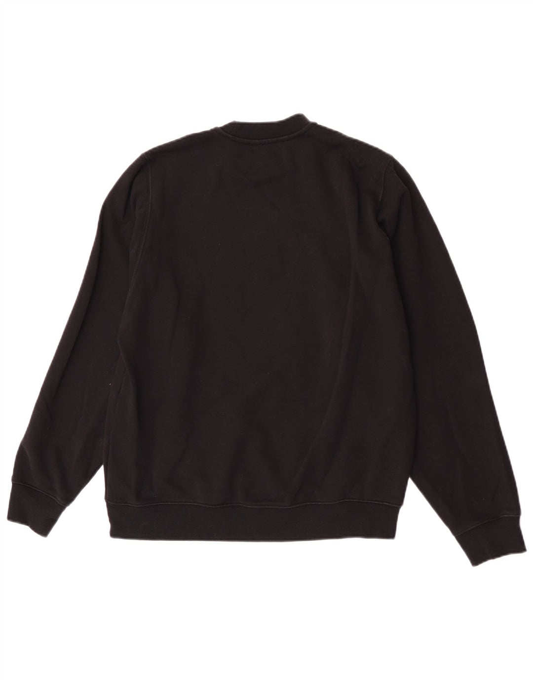 Diesel Herren-Sweatshirt mit Grafik, Größe S, schwarze Baumwolle