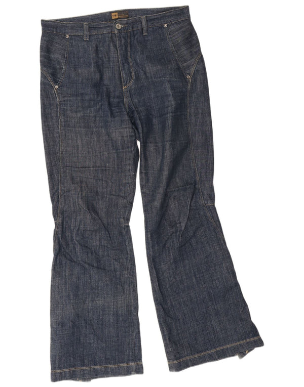 Big Star Bootcut-Jeans für Mädchen, 15–16 Jahre, W32, L29, blaue Baumwolle