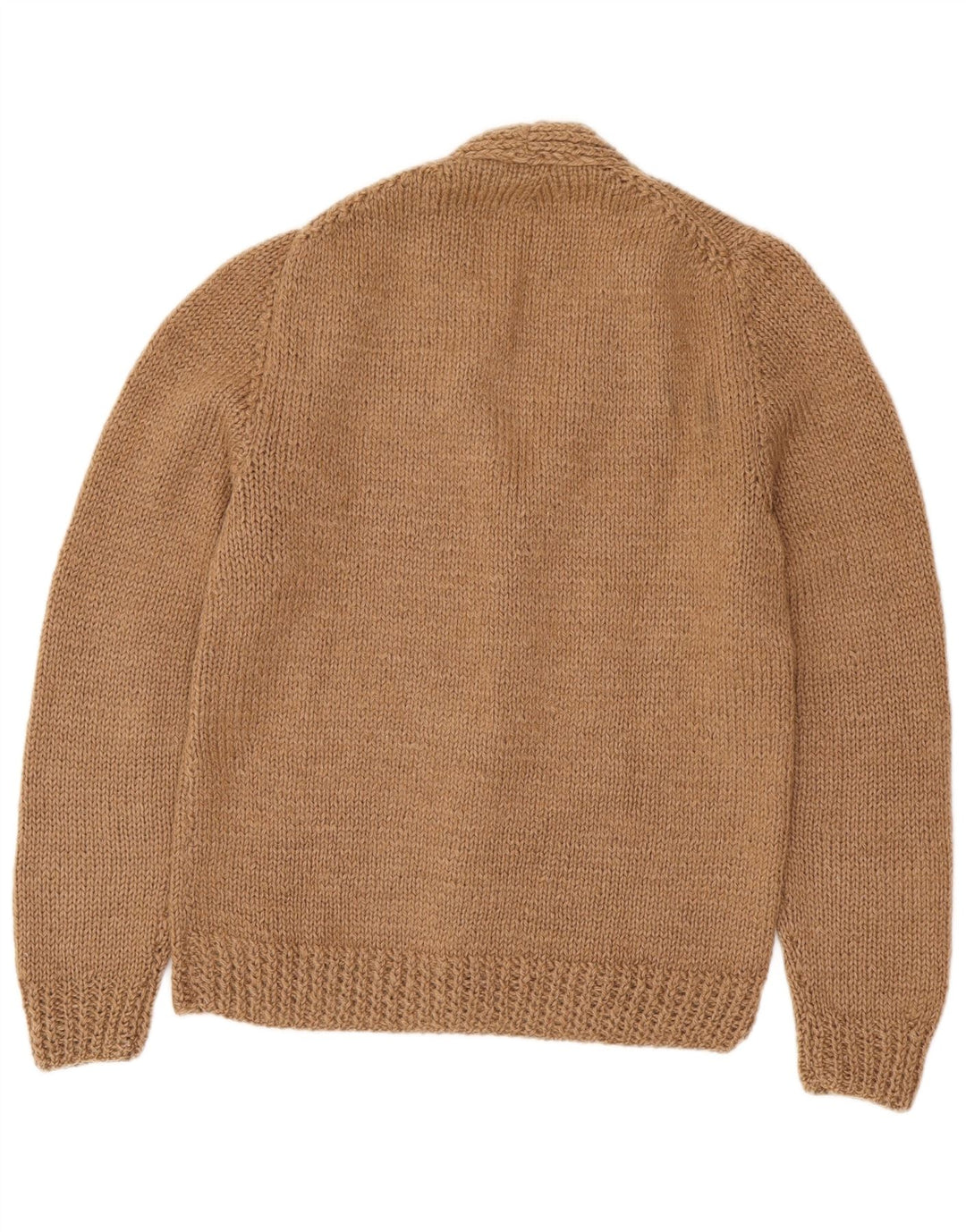 Vintage Herren Cardigan Pullover XS Braun