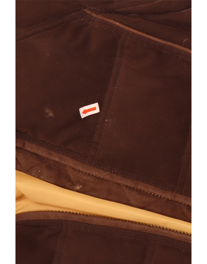 Musto Damen Wattierte Weste UK 16 Large Braun Polyester