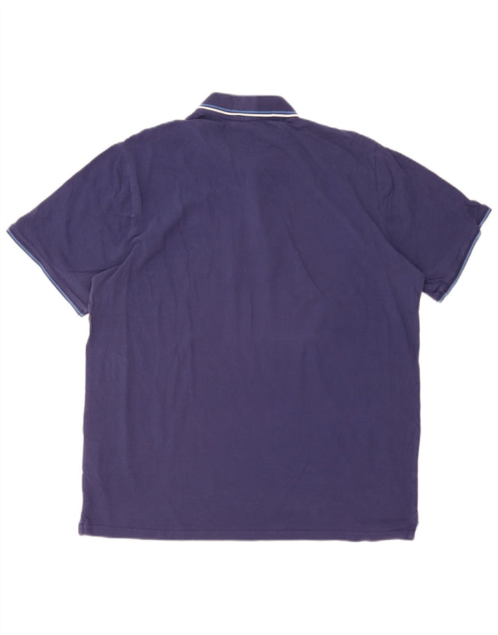 CHAMPION Herren Poloshirt 4XL Marineblau Baumwolle