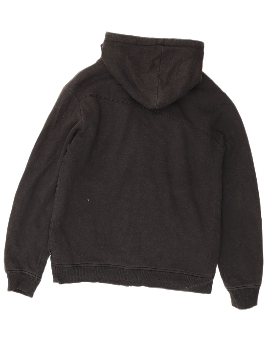 Volcom Herren-Kapuzenpullover mit Reißverschluss, mittelschwarz, Baumwolle