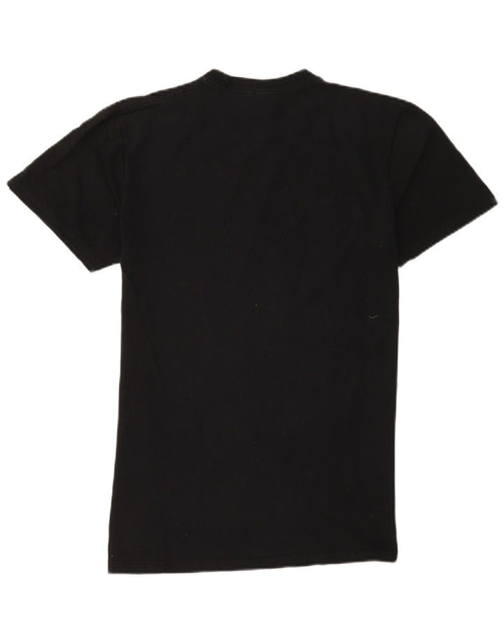 Quiksilver Herren-T-Shirt mit Grafik, Größe S, Schwarz