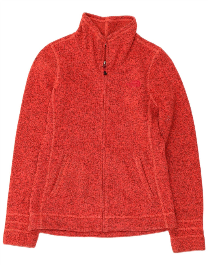 The North Face Damen-Trainingsanzug-Oberteiljacke UK 10 Small Red Flecked