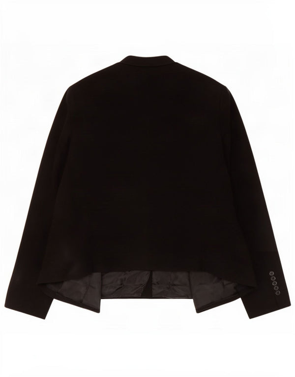 Topshop Womens Petite Crop Open Blazer Jacke UK 8 Small Schwarz