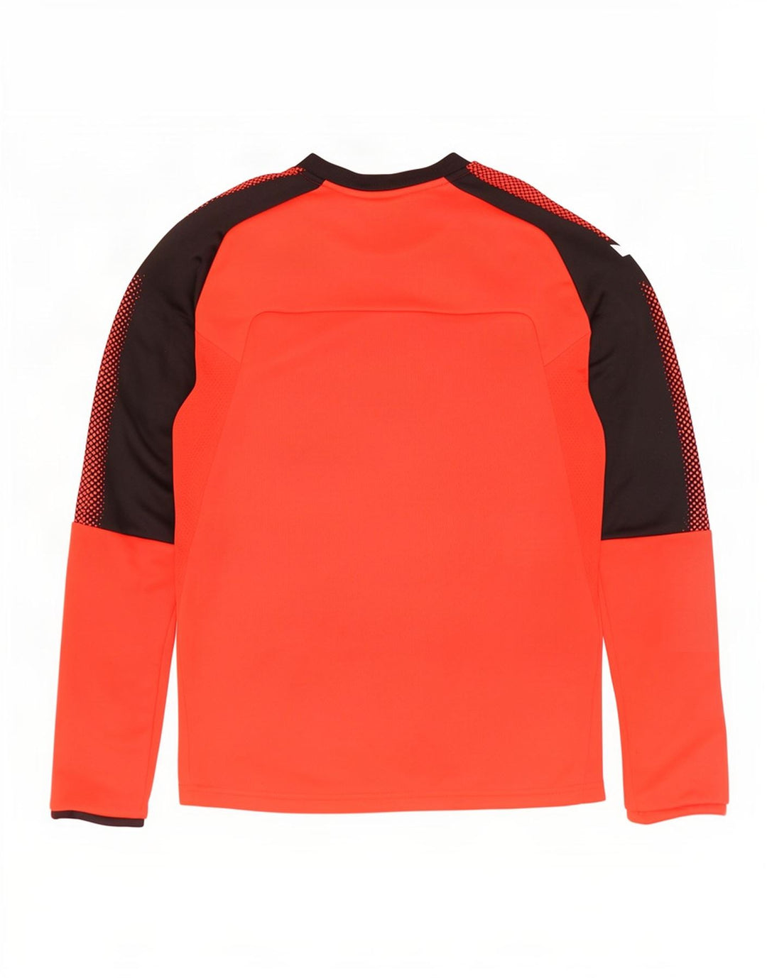 Puma Herren Grafik-Oberteil, langärmelig, klein, rot, Farbblock-Polyester