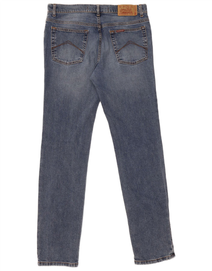 Carrera Herren 700 Straight Jeans W35 L35 Blaue Baumwolle