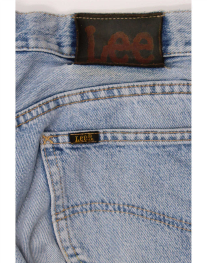 Lee Herren Straight Jeans W34 L30 Blau