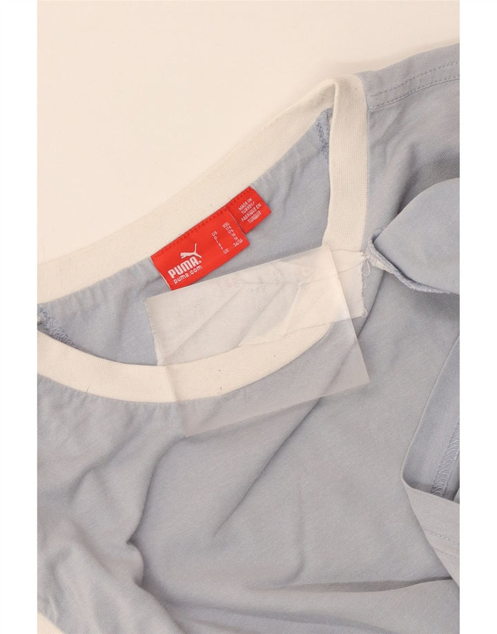 Puma Jungen-Trägershirt, 15–16 Jahre, blaue Baumwolle