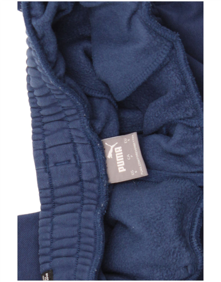 Puma Herren-Trainingshose mit Grafik, Größe S, Marineblau