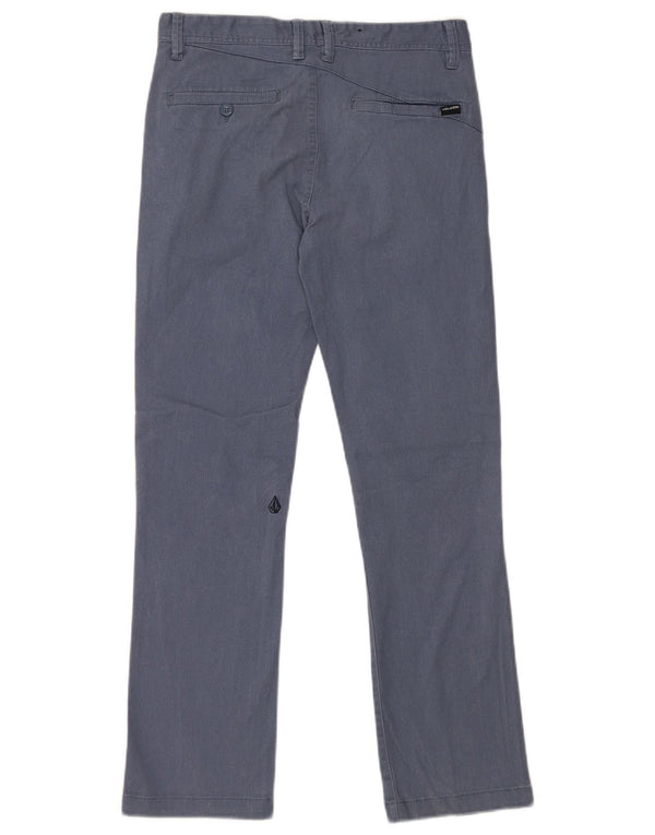 Volcom Slim Fit Chinohose für Jungen, 15–16 Jahre, W29 L28, blaue Baumwolle