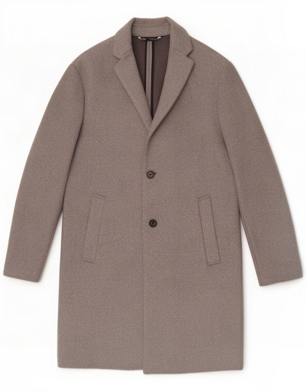 Zara Herrenmantel UK 14 Mittelgrau