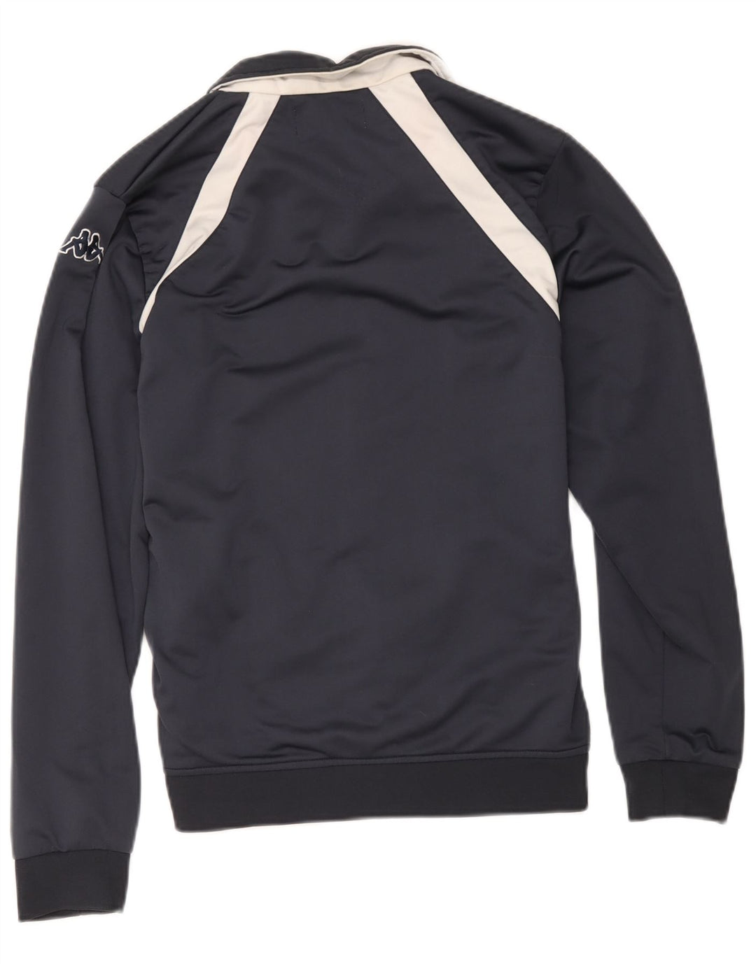 Kappa Damen-Trainingsanzugoberteil mit Grafik, UK 14, Größe L, Marineblau, Farbblock