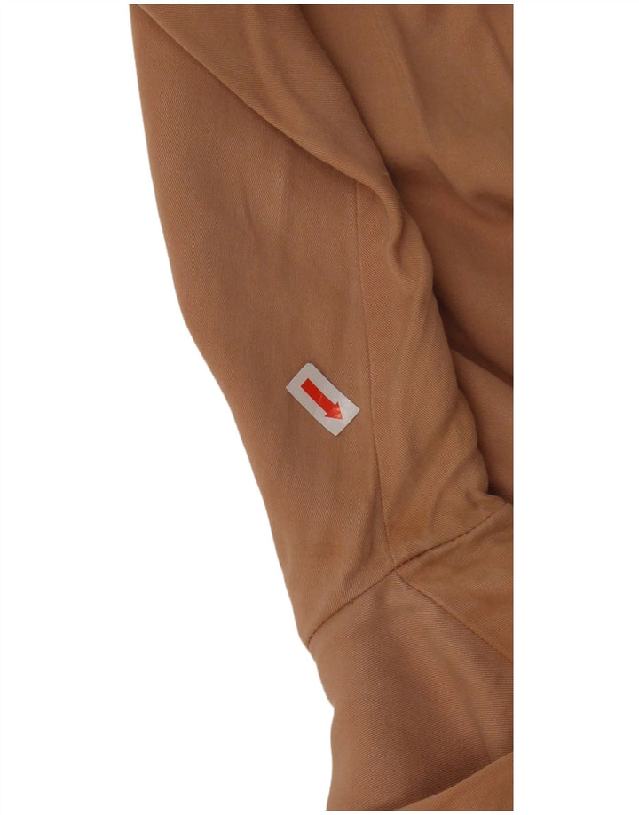 Zara Damen-Jogginghose mit kurzem Schnitt, Größe M, W28, L25, Rosa, Farbblock