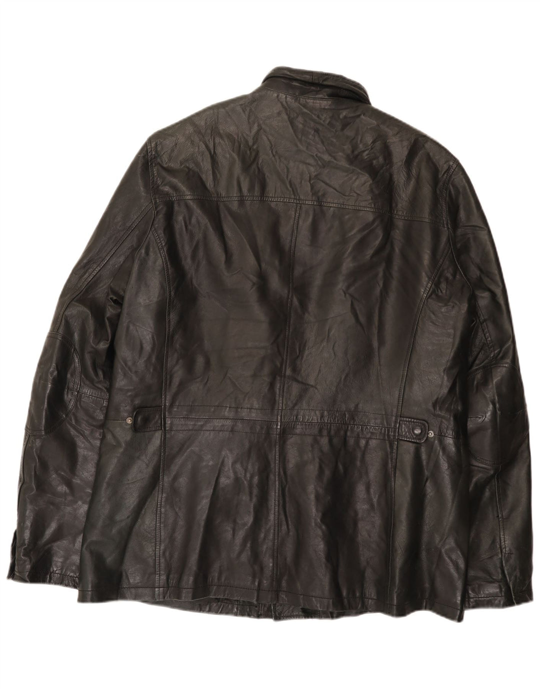 Vintage Herren Lederjacke UK 42 XL Schwarz