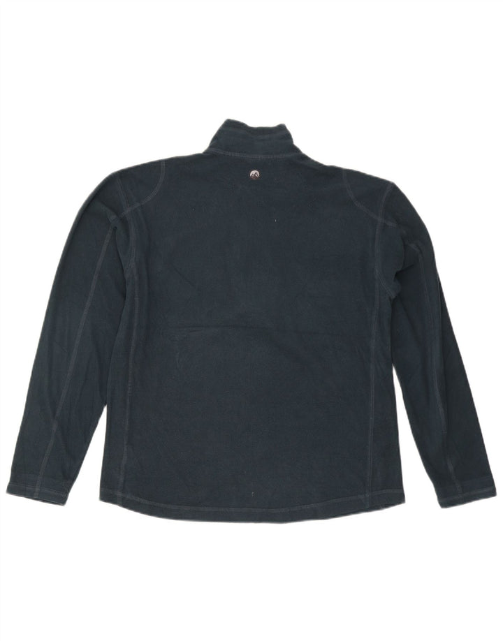 Columbia Herren-Fleecepullover mit Reißverschluss am Hals, klein, grün, Polyester