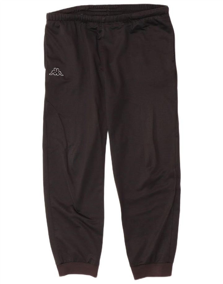 Kappa Herren Trainingshose Jogger XL Schwarz Polyester