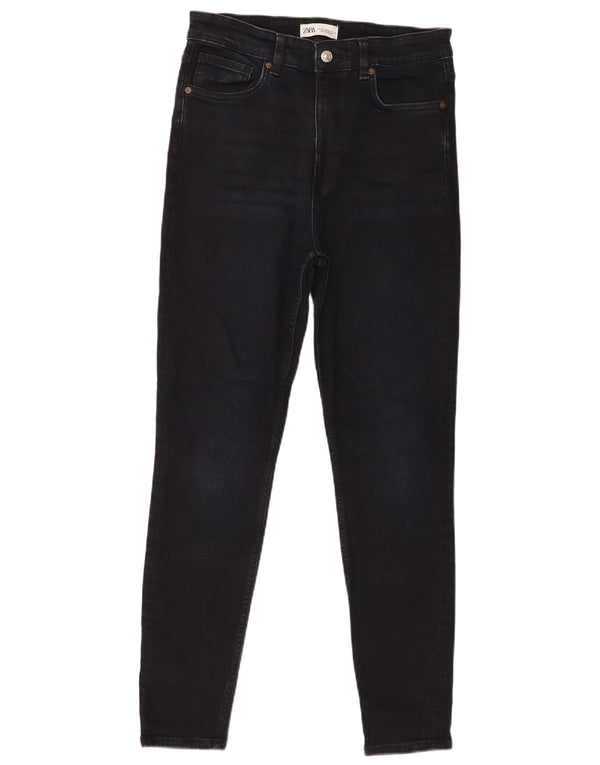 ZARA Damen Skinny Jeans EU 42 Large W32 L28 Marineblau