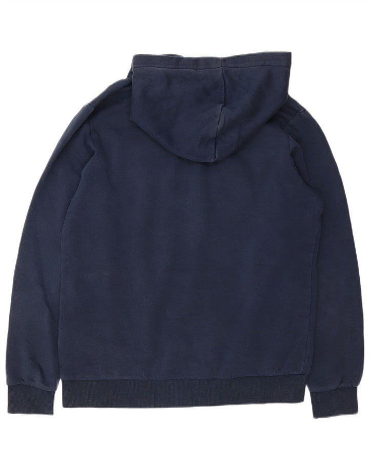 JACK & JONES Kapuzenpullover mit Grafik für Jungen, 15–16 Jahre, marineblaue Baumwolle