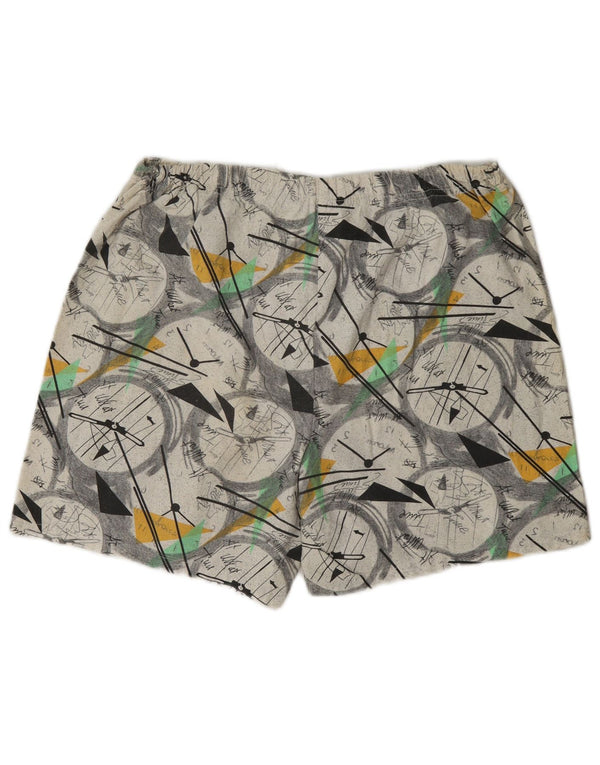Vintage Herren Sport Shorts groß mehrfarbig geometrisch