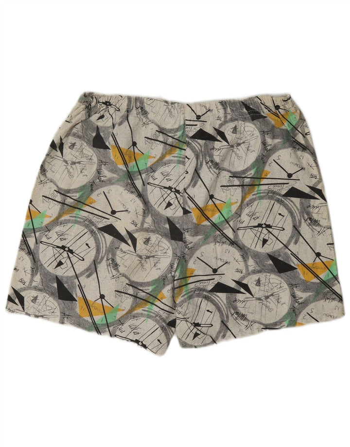 Vintage Herren Sport Shorts groß mehrfarbig geometrisch