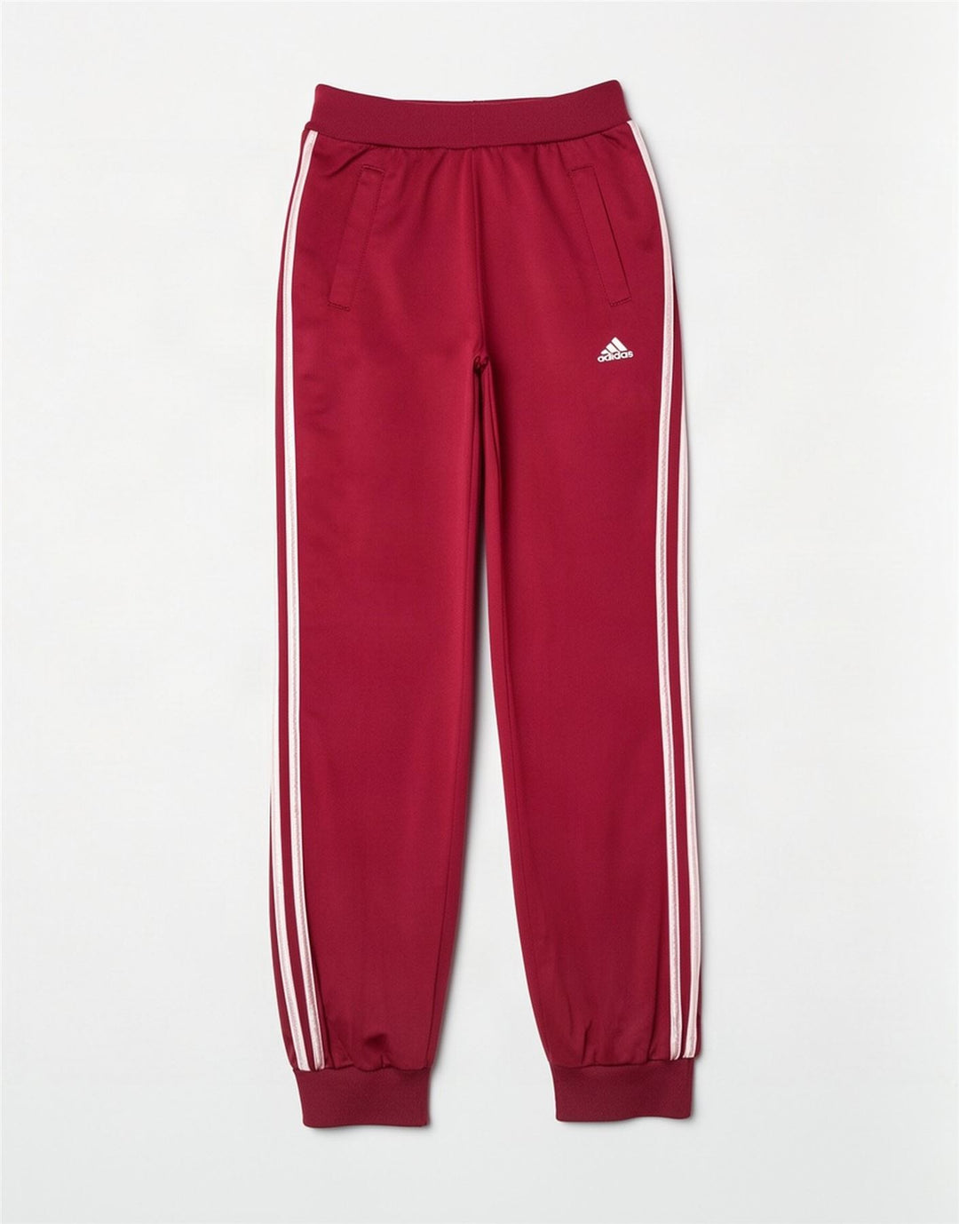Adidas Damen Trainingshose Jogger UK 16 Large Maroon Polyester