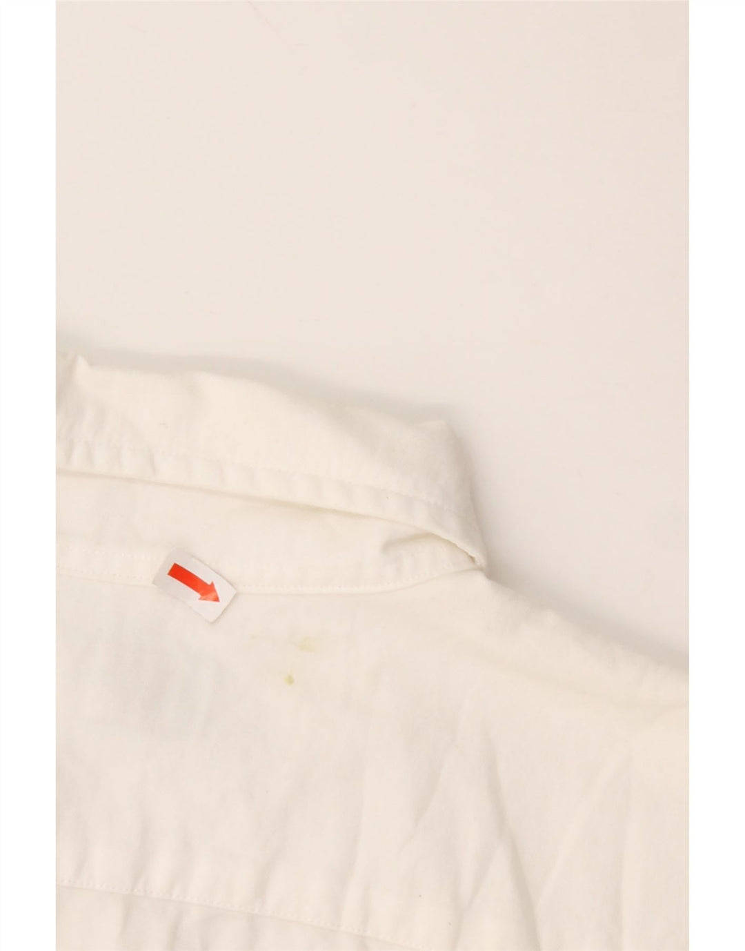 RALPH LAUREN Damen Kurzarmhemd UK 16 Large Weiße Baumwolle