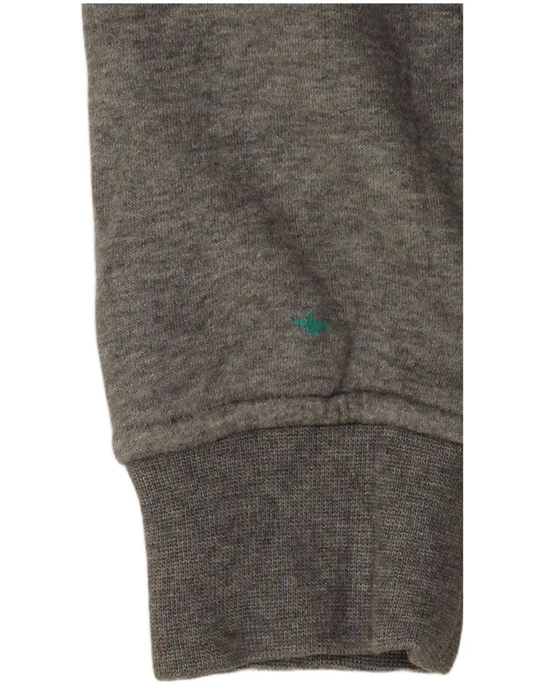 Nike Damen-Trainingsanzug-Oberjacke UK 6 XS Graue Baumwolle