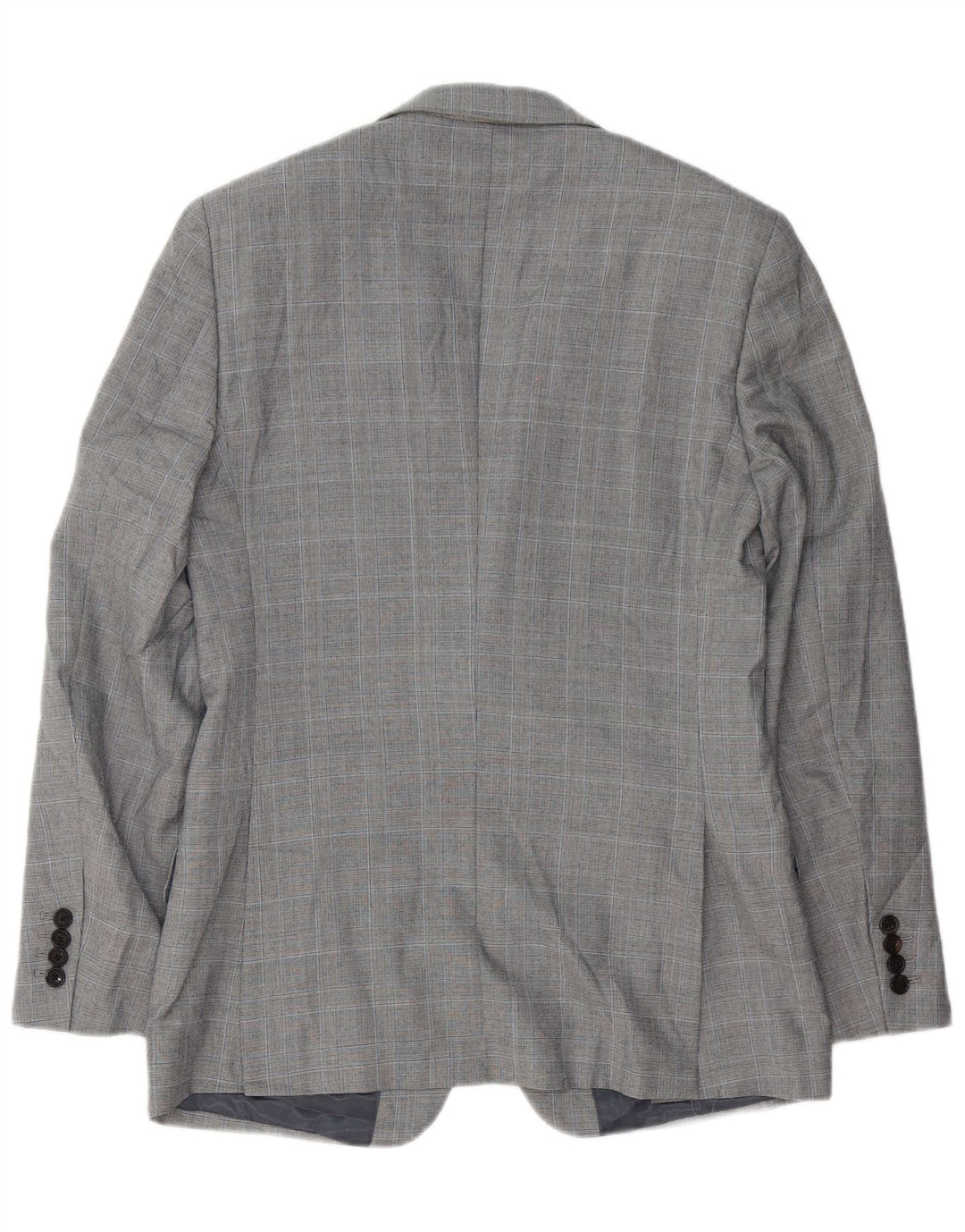 Reiss Herren-Blazer mit 1 Knopf, Gr. 36, klein, grau kariert