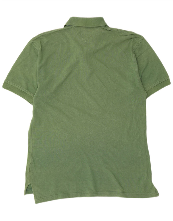 TOMMY HILFIGER Herren Poloshirt Kleine grüne Baumwolle
