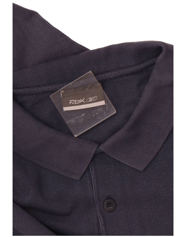 REEBOK Herren Poloshirt Medium Marineblau