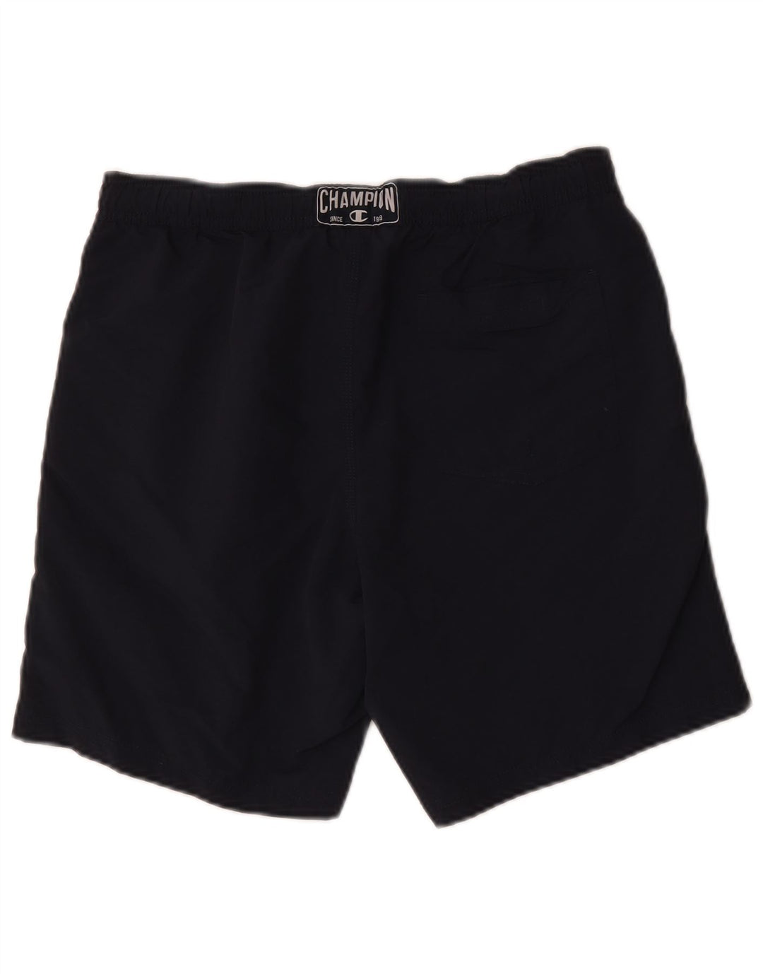 Champion Herren-Badeshorts mit Grafik, mittelgroß, Marineblau, Polyester