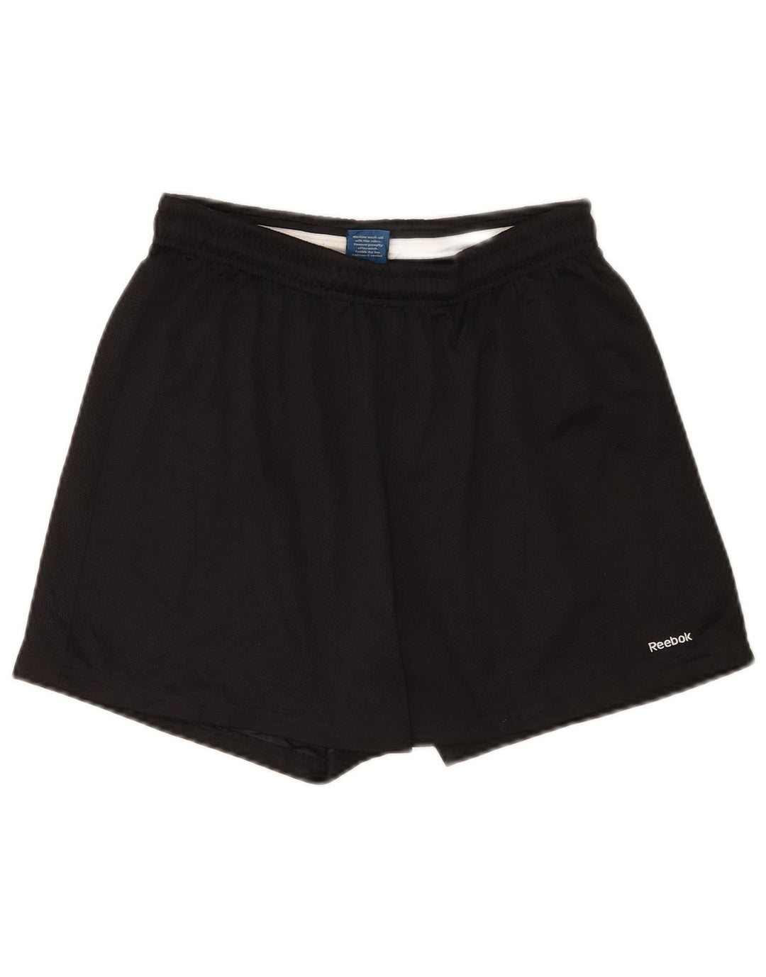 Reebok Herren Sport Shorts Small Schwarz Polyester