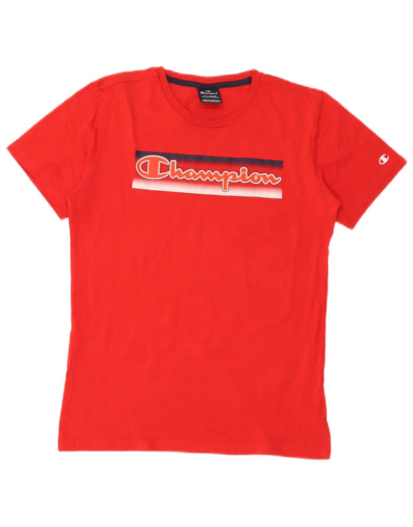 Champion T-Shirt mit Grafik für Jungen, 13–14 Jahre, XL, Rot